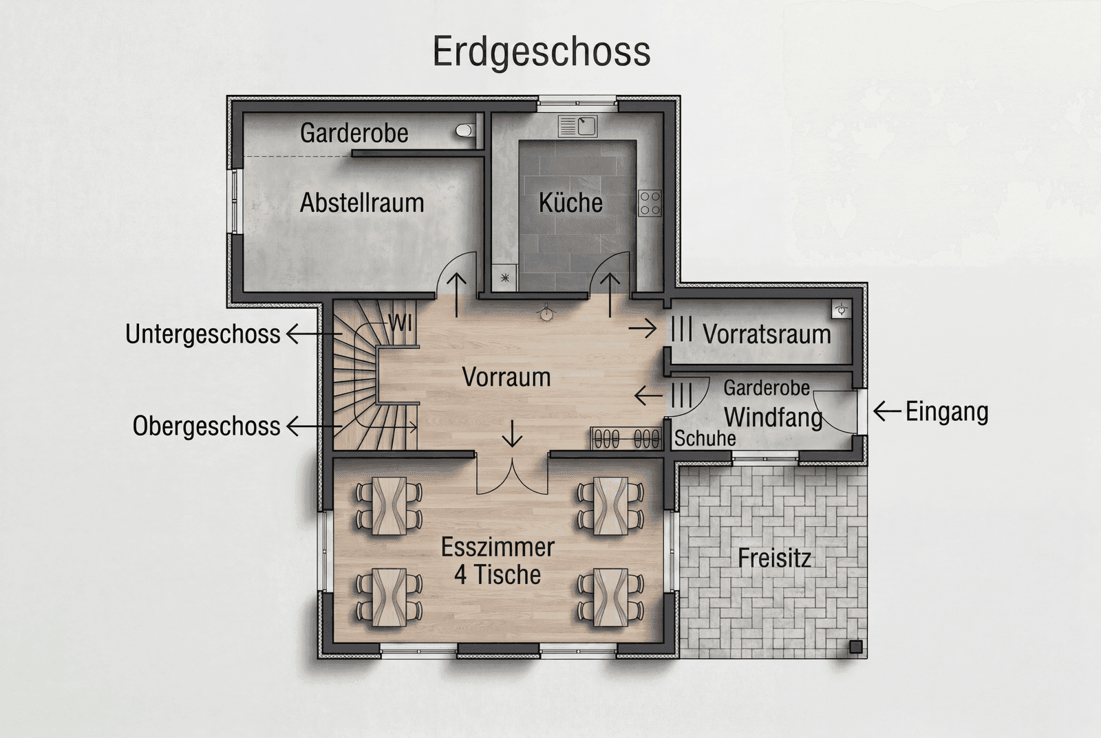 Grundriss Erdgeschoss