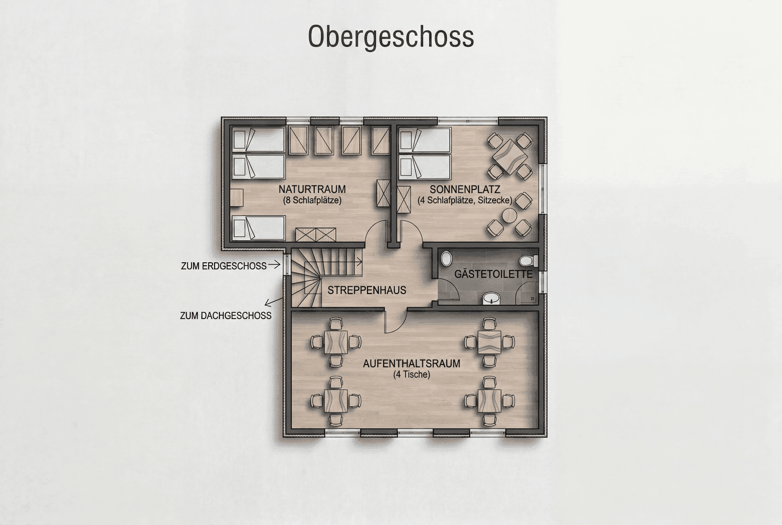Grundriss Obergeschoss